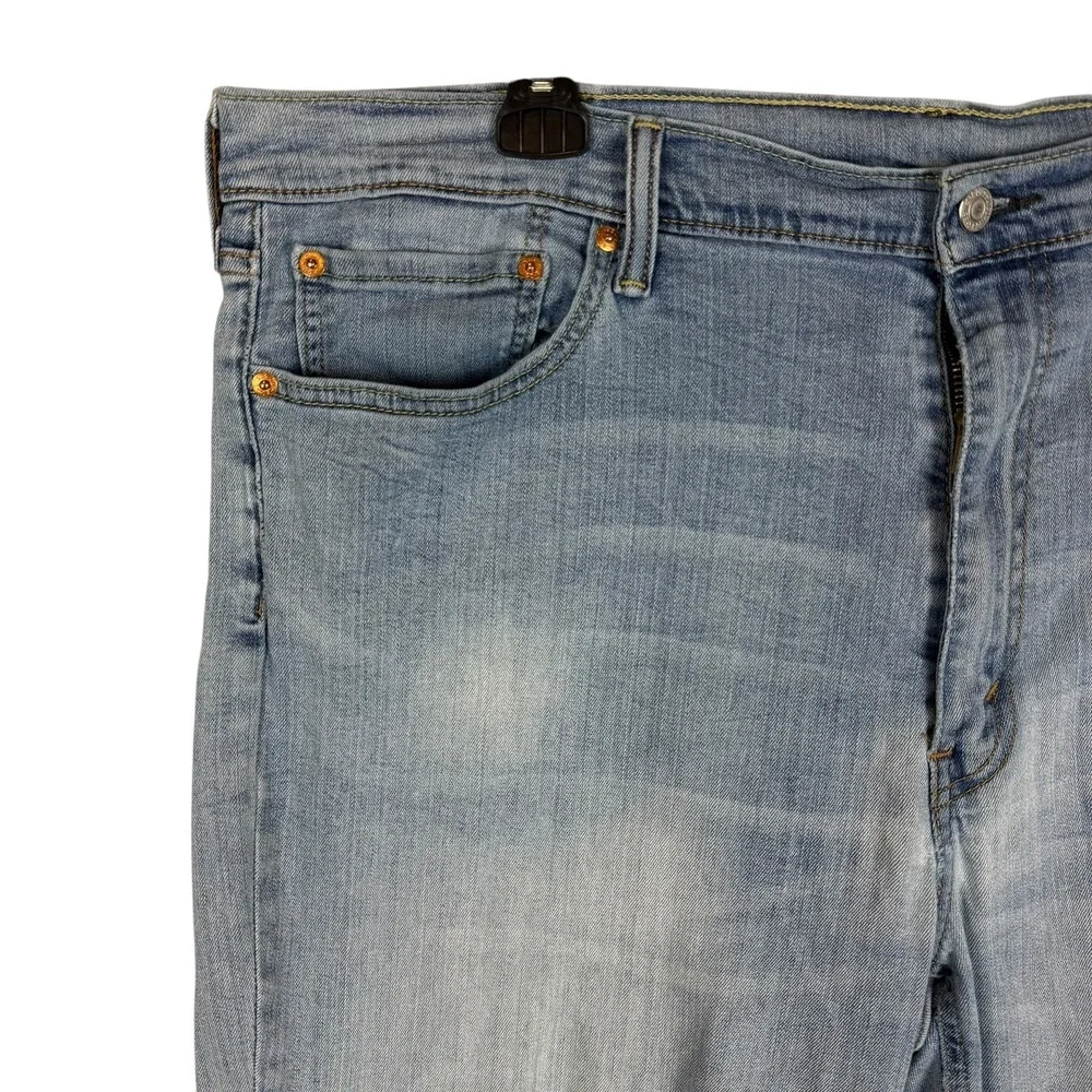 Levi's 541 Jeans Men 40x32 Blue Denim Stretch Mid-Rise Athletic Fit Straight Leg